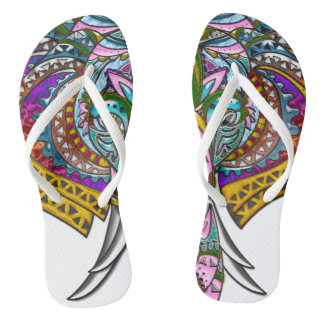 Juwelierer Elefant, Slim-Rippen Flip Flops