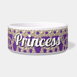 Juwelierpearls Princess Keramik Pet Bowl Napf