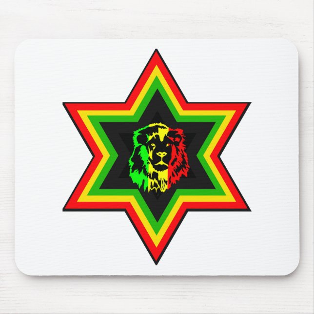 Juwish Rasta Mousepad (Vorne)