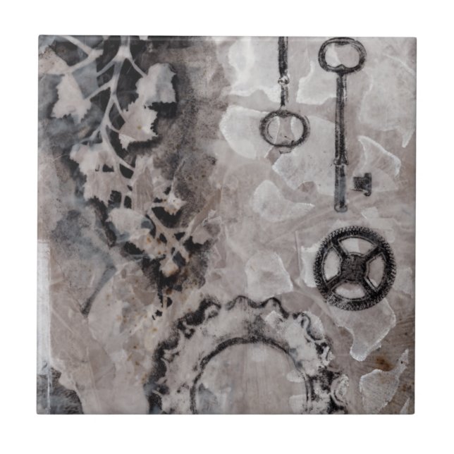 Juxtaposition II Fliese (Vorderseite)