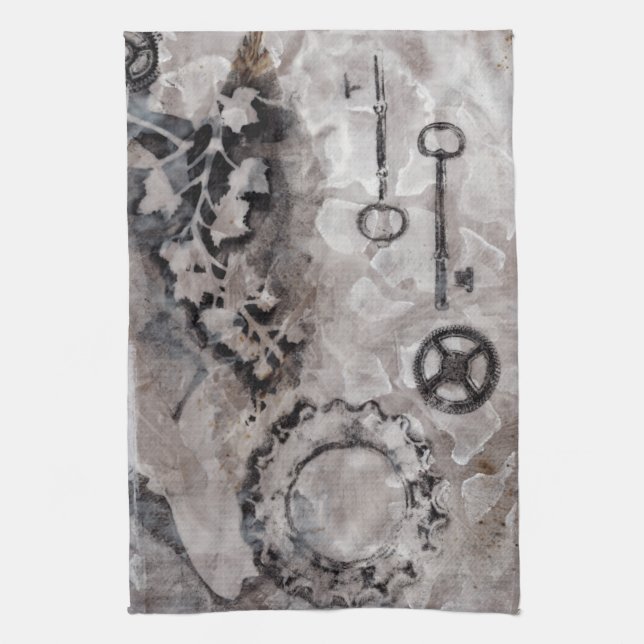 Juxtaposition II Geschirrtuch (Vertikal)