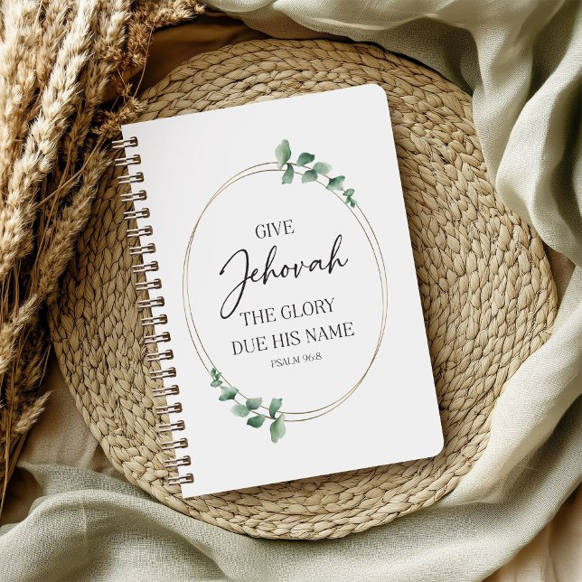 JW 2025 - Tasse von Text mit Eukalyptus Notizblock (Von Creator hochgeladen)