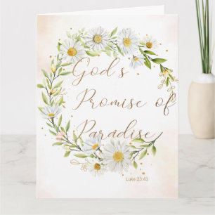 JW Beileid JW Beerdigung Luke 23:43 Karte