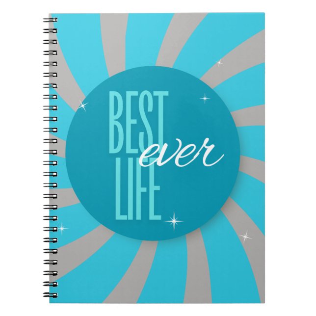 JW Best Life Ever Notebook Notizblock (Vorderseite)
