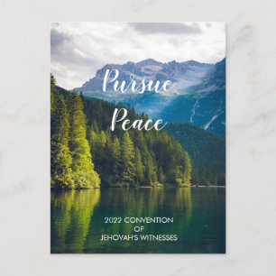 JW Convention 2022 - Lake Mountain Postkarte
