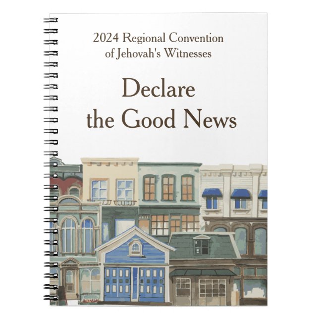 JW Convention Declare the Good News Notizblock (Vorderseite)