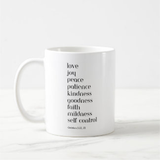 JW Fruitages of the Spirit Tasse