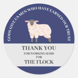 Jw Gifts Elders "Geschenke in Men" Runder Aufkleber