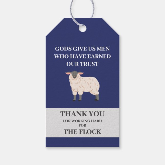 Jw Gifts Elders "Gifts in Men"-Geschenkmarke Geschenkanhänger (Vorderseite)