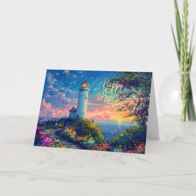 JW Happy Anniversary to a Special Couple Ankündigung (Vorderseite)