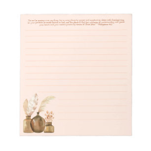 JW Letter Writing Boho Note pad Notizblock