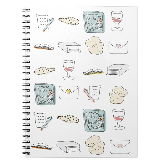 JW Memorial Design-Notebook Notizblock (Vorderseite)