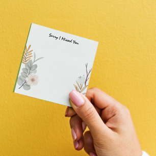 JW Ministerium Versorgung Sorry, ich habe Ihre Blu Post-it Klebezettel