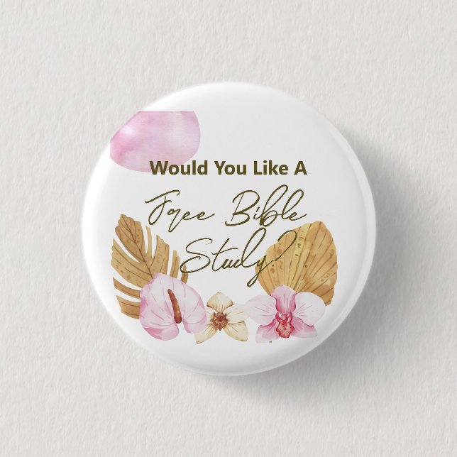 JW Ministry liefert Briefe schreiben Bibelstudie Button (Vorderseite)