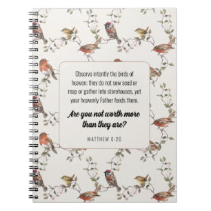 JW-Notebook, Matthew 6:26   JW Notizblock