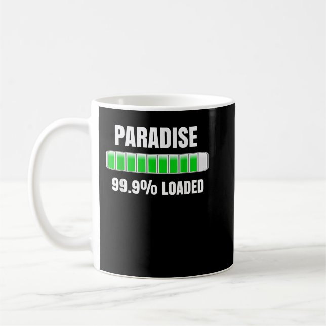 JW Org Jehovah's Witnesses Gift Paradise Loading Kaffeetasse (Links)