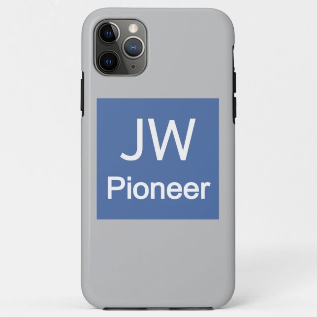 JW Pioneer Case-Mate iPhone Hülle (Rückseite)