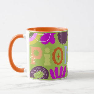 JW Pioneer Wavy Wrap rund um die grüne Tasse Funky