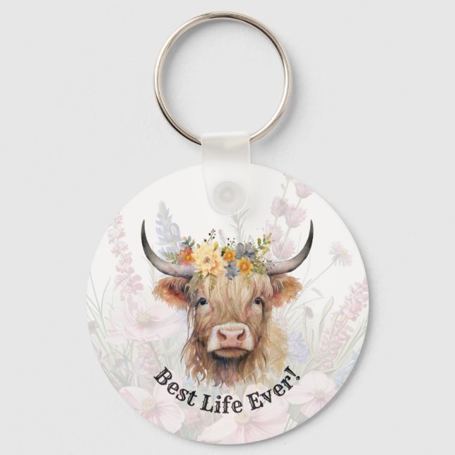 JW Schlüsselanhänger Best Life Ever! (Vorderseite)