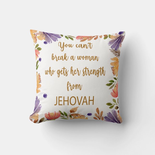 JW Sister Kostengeschenk  Kissen (Vorderseite)