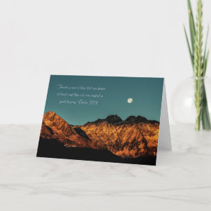 JW Sympathy Card Psalm 34:18 Dankeskarte