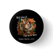 JW Taufe Keepake Gift - Personalisiertes Button- S