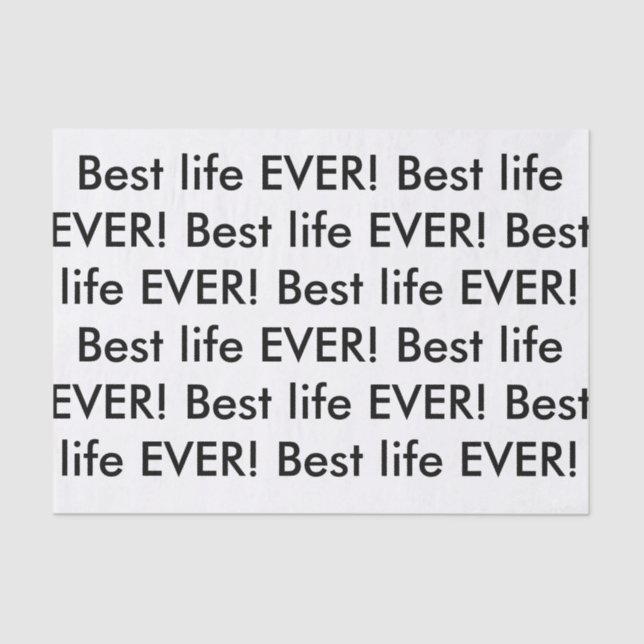 JW Tissue Paper Seidenpapier (Vorderseite)