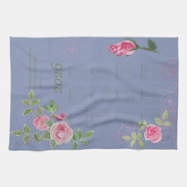 JW year text customize with calendar Geschirrtuch