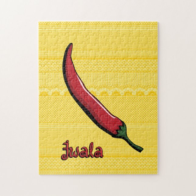 Jwala Chili Pepper Puzzle (Vertikal)