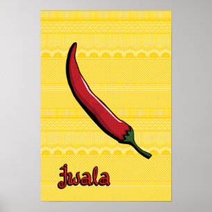 Jwala Chili Pfeffer Poster