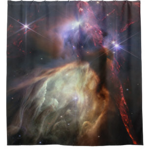 JWST-Bild der Rho-Ophiuchi-Sterne Duschvorhang