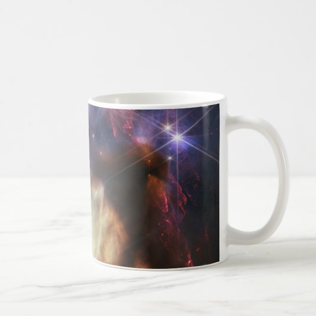 JWST-Bild der Rho-Ophiuchi-Sterne Kaffeetasse (Rechts)
