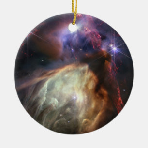 JWST-Bild der Rho-Ophiuchi-Sterne Keramik Ornament