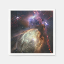 JWST-Bild der Rho-Ophiuchi-Sterne Serviette