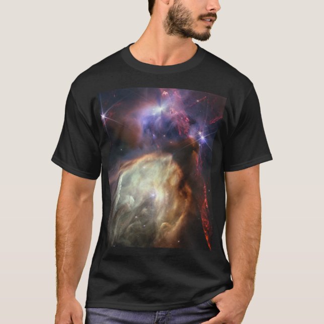 JWST-Bild der Rho-Ophiuchi-Sterne T-Shirt (Vorderseite)