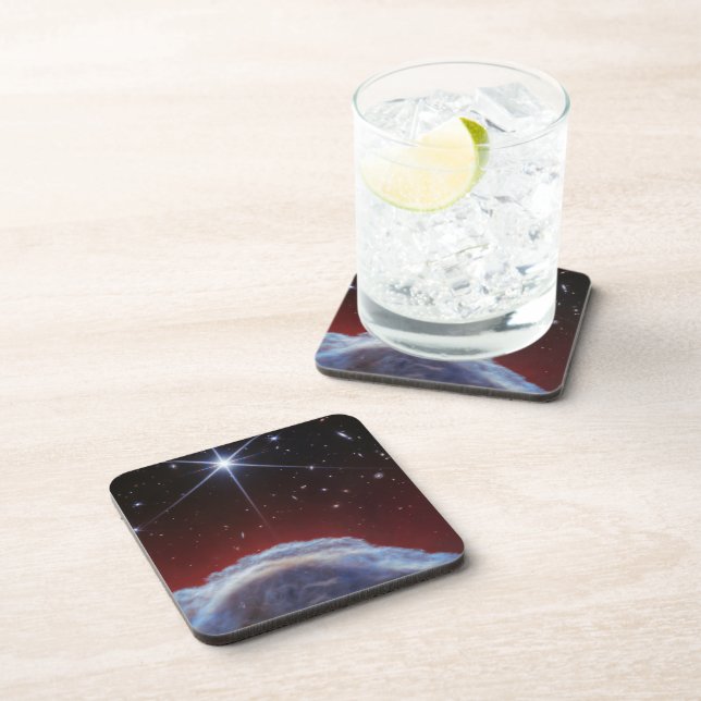 JWST-Bild des Rosshaennebels Getränkeuntersetzer (Rechte Seite)