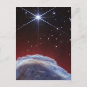 JWST-Bild des Rosshaennebels Postkarte