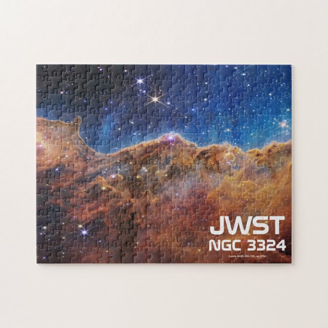 JWST Carina Nebula Cosmic Cliffs Puzzle (Horizontal)