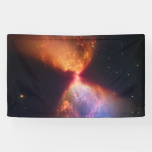 JWST Hourglass Protostar Formation Banner