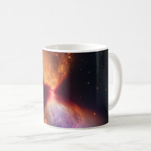 JWST Hourglass Protostar Formation Kaffeetasse