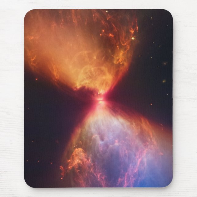 JWST Hourglass Protostar Formation Mousepad (Vorne)