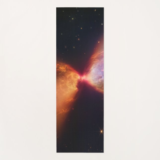 JWST Hourglass Protostar Formation Yogamatte (Vorderseite)