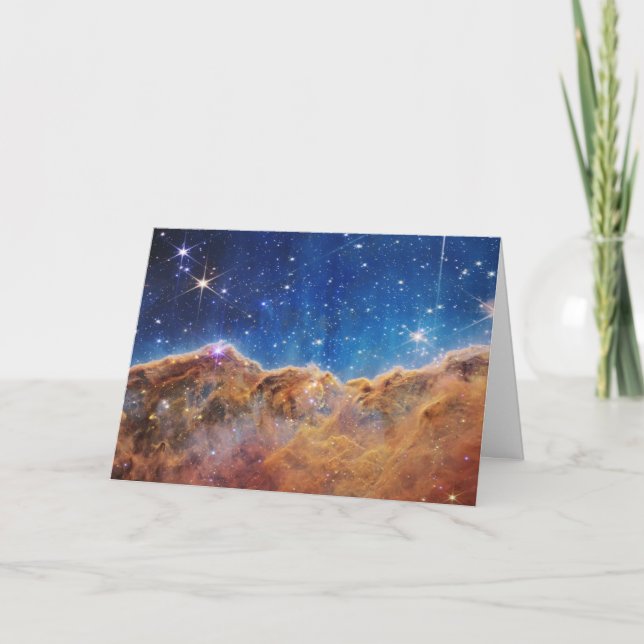 JWST James Webb Space Telescope Cosmic Karte (Vorderseite)