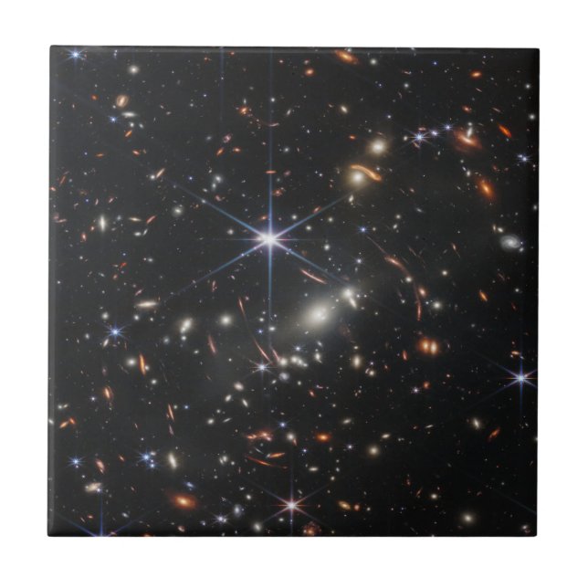 JWST James Webb Space Telescope Erste Bilder Fliese (Vorderseite)