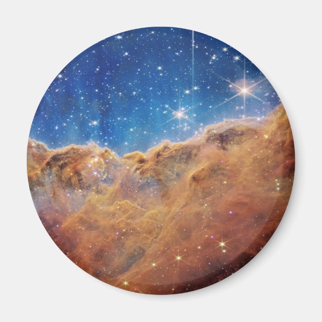 JWST James Webb Space Telescope Kosmic Cliffs Magnet (Vorne)