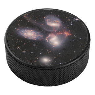 JWST James Webb Space Telescope Stephans Quintet Eishockey Puck