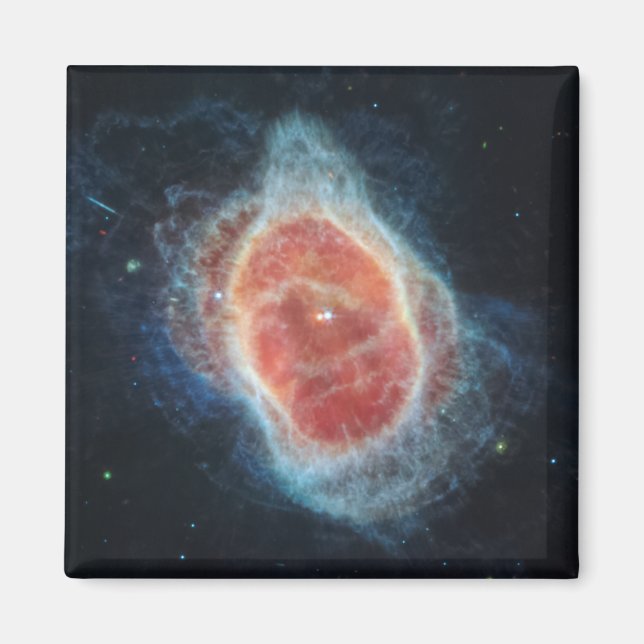 JWST James Webb Telescope Southern Ring Nebula Magnet (Vorne)