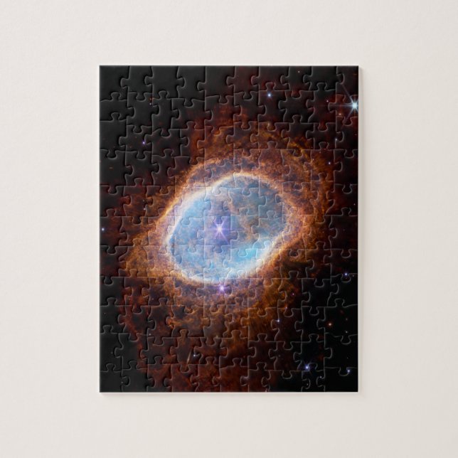 JWST James Webb Telescope Southern Ring Nebula Puzzle (Vertikal)