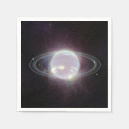 JWST Rings of Planet Neptune Serviette