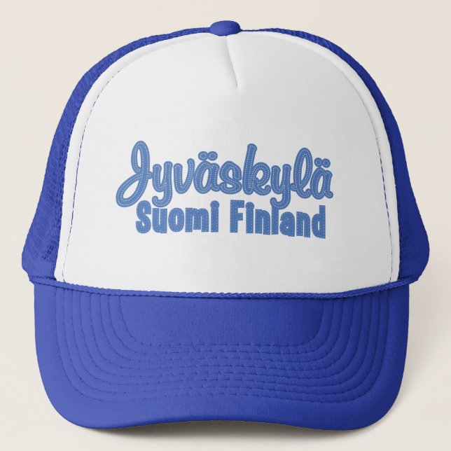 JYVÄSKYLÄ Finnland Truckerkappe (Vorderseite)